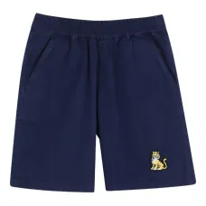 Шорты с вышивкой тигра