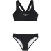 Комплект бикини с логотипом (набор из двух предметов)