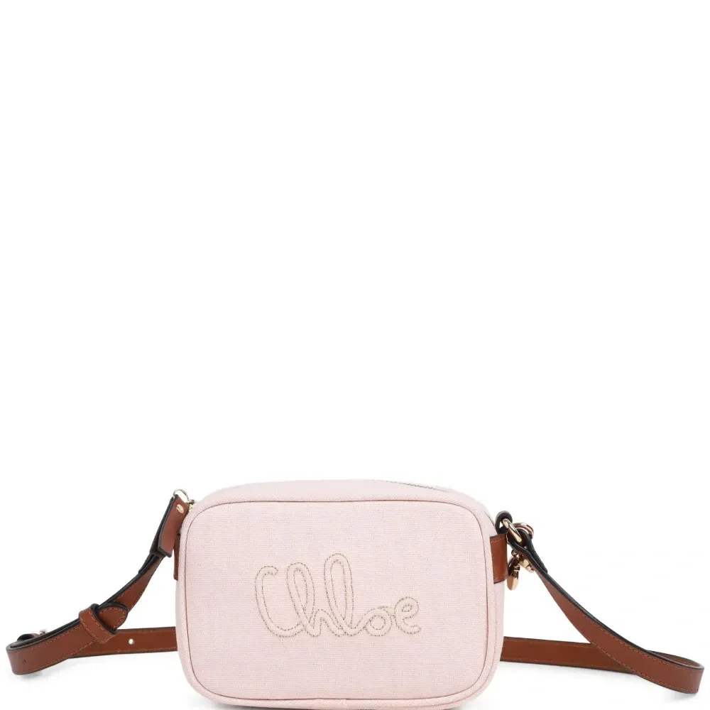 Сумка на плечо с вышитым логотипом