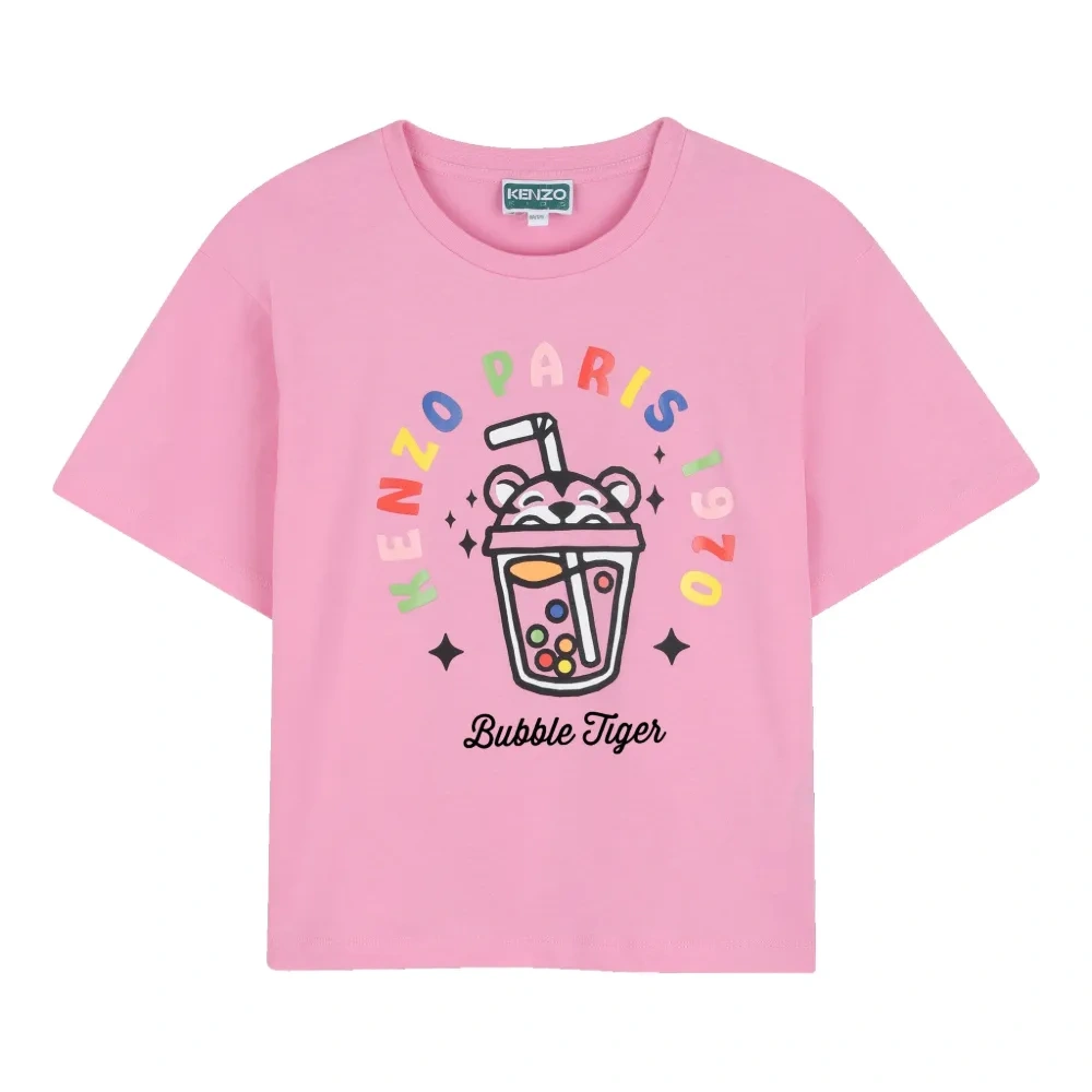 Футболка с изображением тигра в пузырях