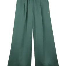 Атласные брюки с логотипом Атласные брюки с логотипом