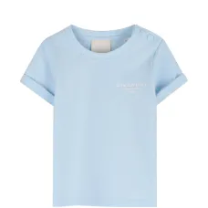 Футболка с рукавами на манжетах и пуговицах