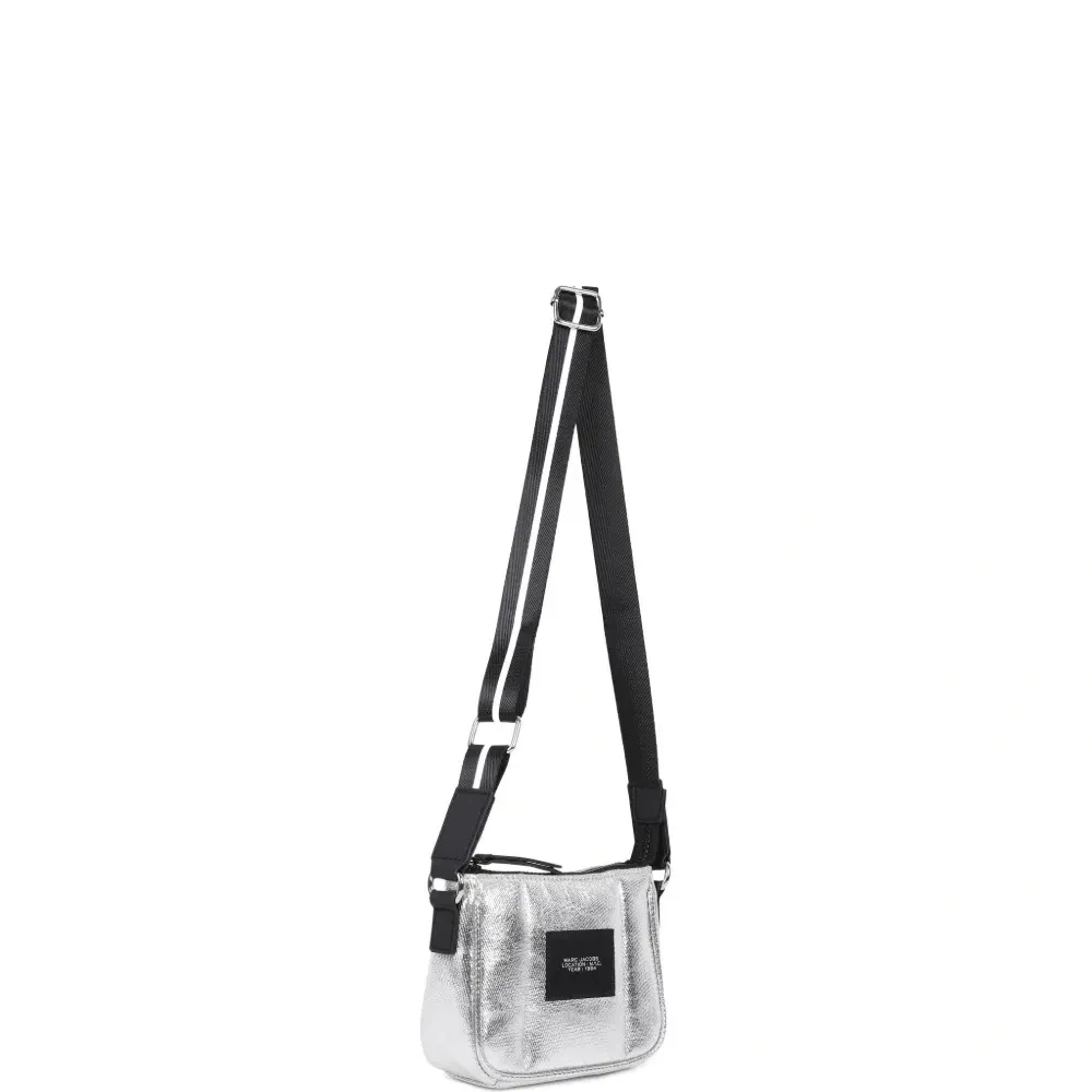 Стёганая сумка через плечо с логотипом