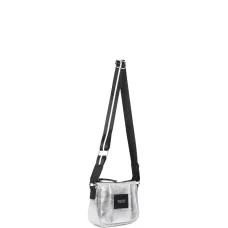 Стёганая сумка через плечо с логотипом