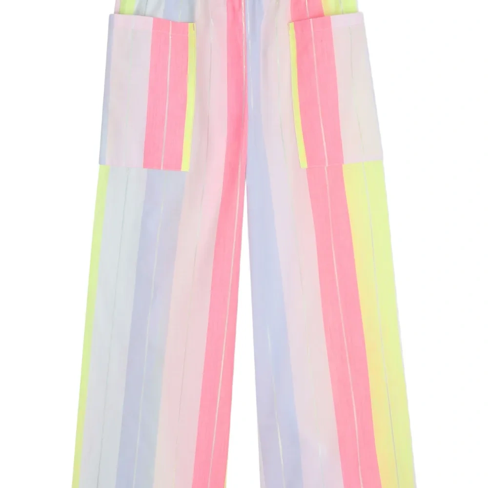 Брюки в полоску