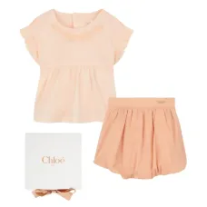 Комплект для новорожденного с оборками