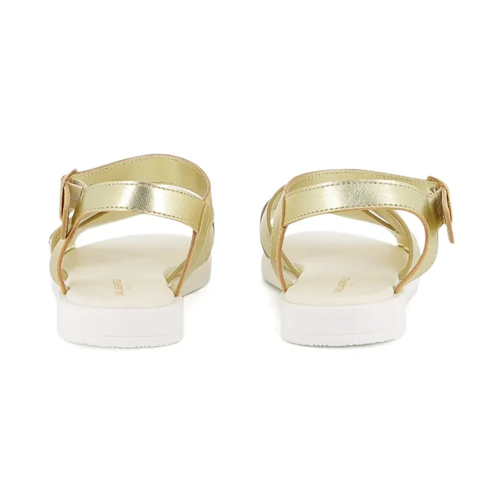 Босоножки с логотипом