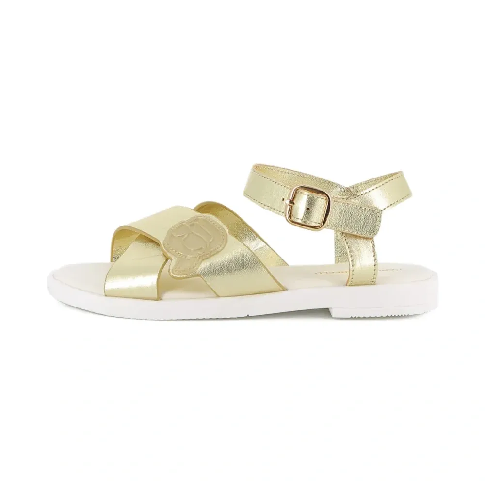 Босоножки с логотипом