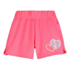 Шорты с аппликацией в виде сердечка Шорты с аппликацией в виде сердечка