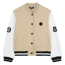 Бомбер с нашивкой в виде цифры