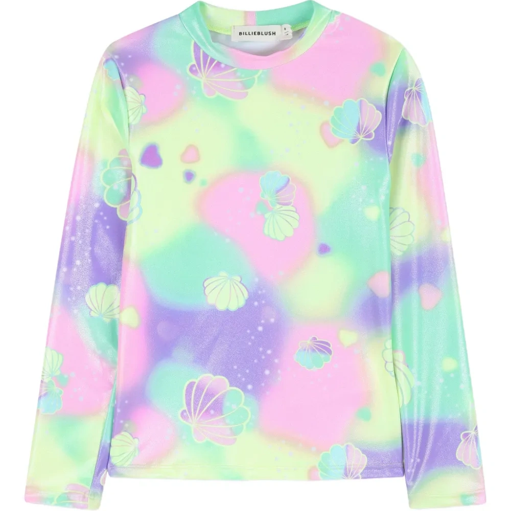 Футболка с принтом ракушки