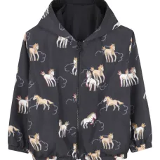 Толстовка с капюшоном и принтом лошади