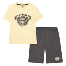 Комплект из футболки и шортов с логотипом Комплект из футболки и шортов с логотипом
