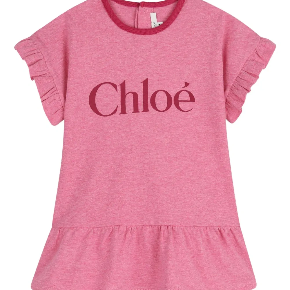 Платье с оборками