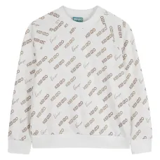 Свитшот с логотипом по всему изделию