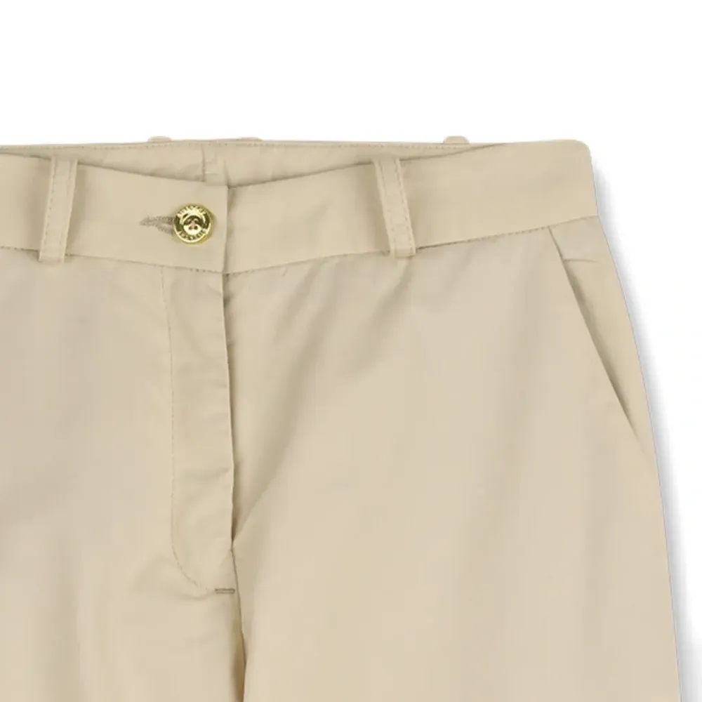 Брюки с накладными карманами