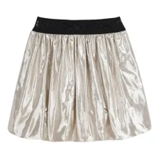 Юбка с логотипом на поясе Юбка с логотипом на поясе