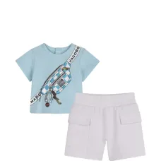 Спортивный костюм с графичным принтом Спортивный костюм с графичным принтом