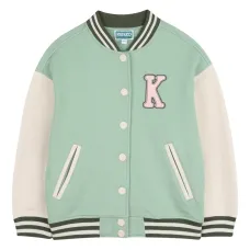 Бомбер с нашивками и полосками Бомбер с нашивками и полосками