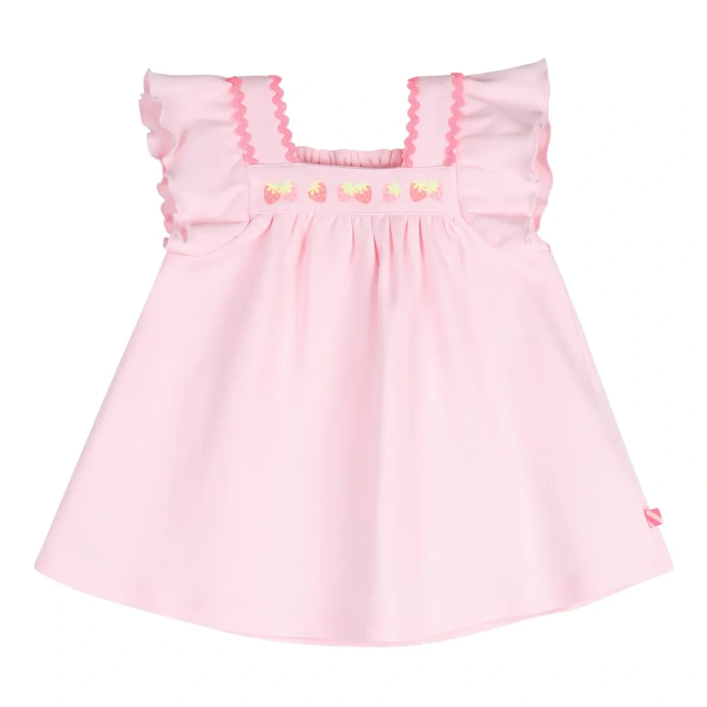 Платье с оборками