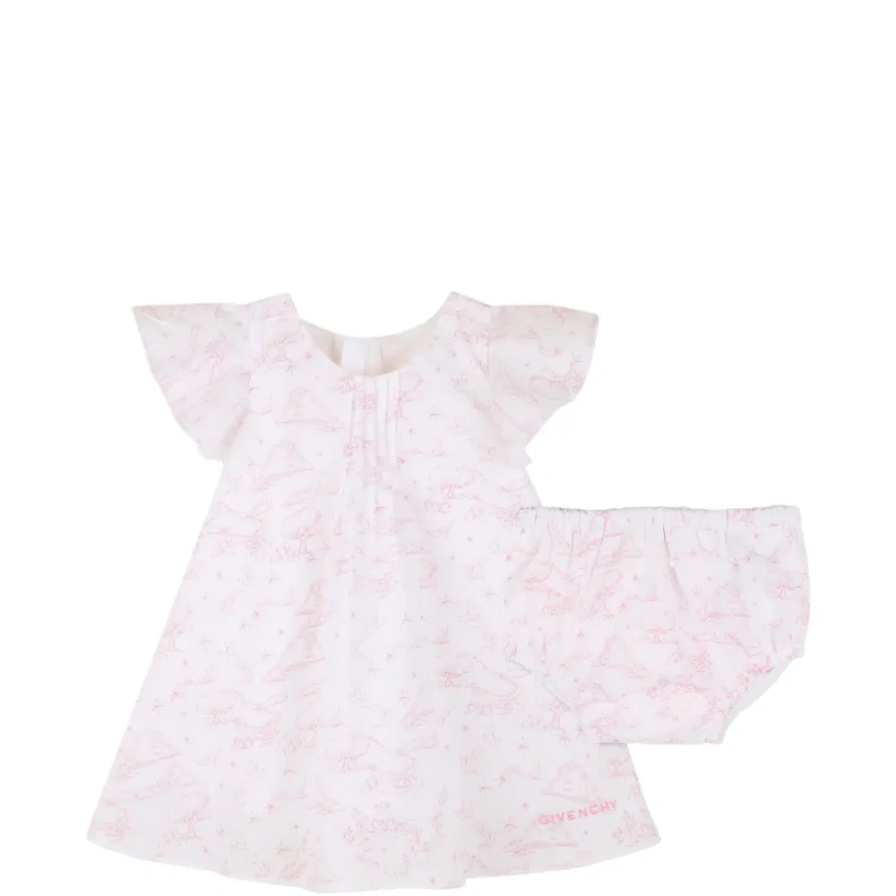 Платье с оборками