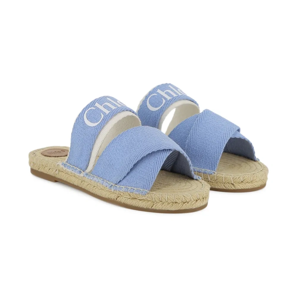 Сандалии с логотипом