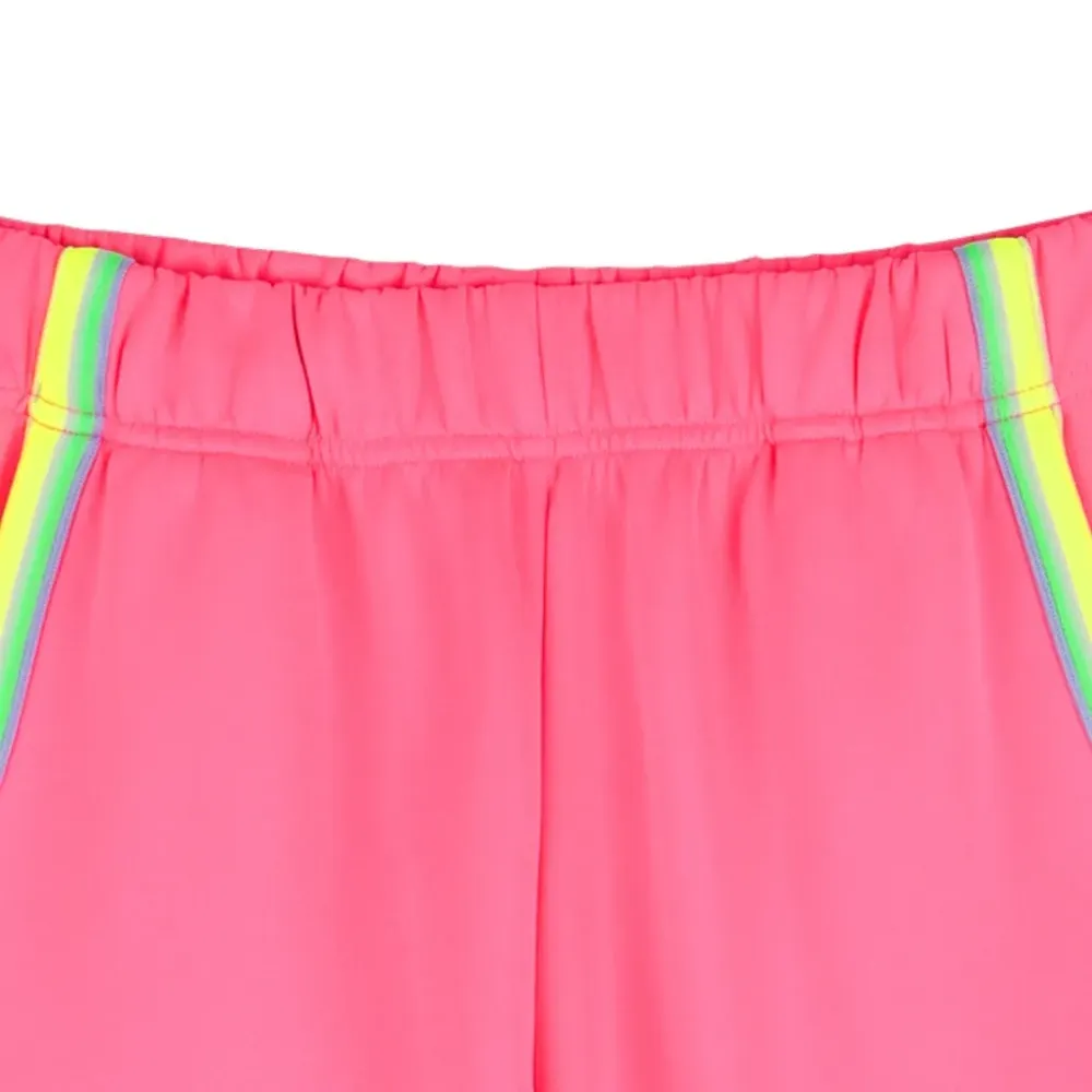 Брюки с неоновыми вставками