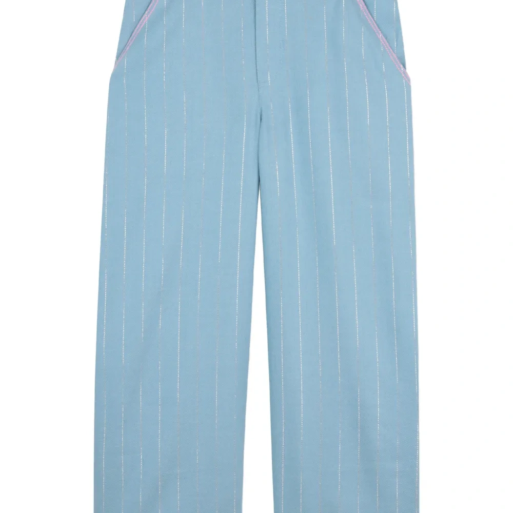 Брюки в полоску