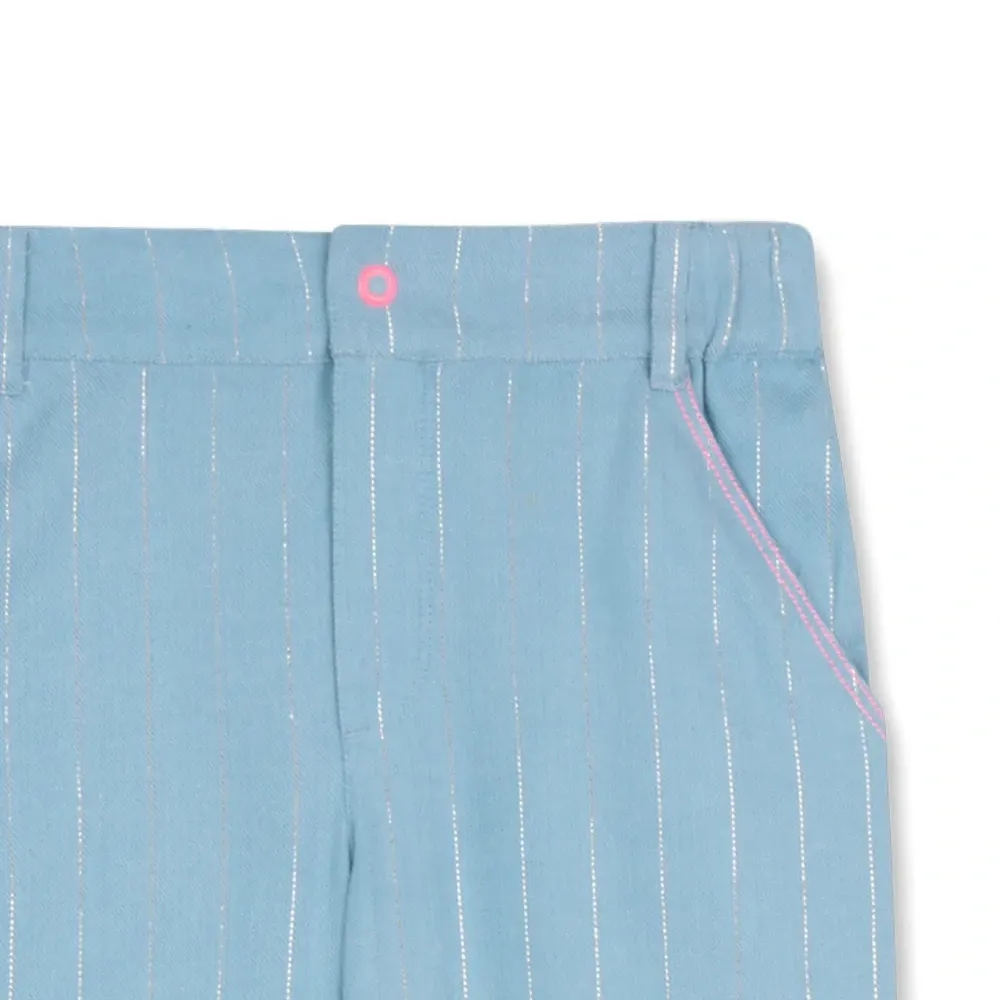 Брюки в полоску