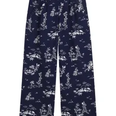 Брюки с принтом в повседневном стиле