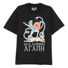 Хлопковая футболка с принтом