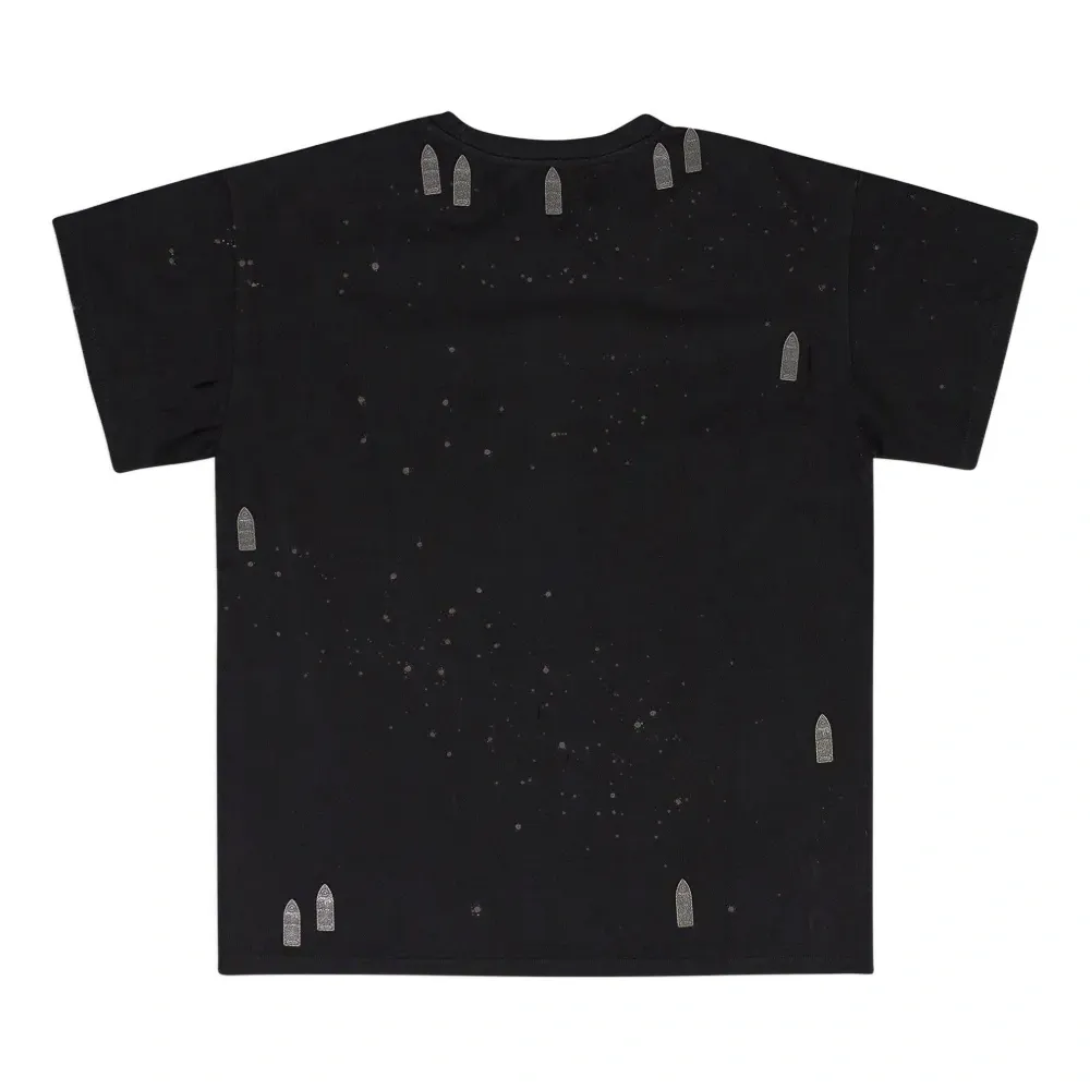 Футболка с короткими рукавами и деталями в виде фурнитуры