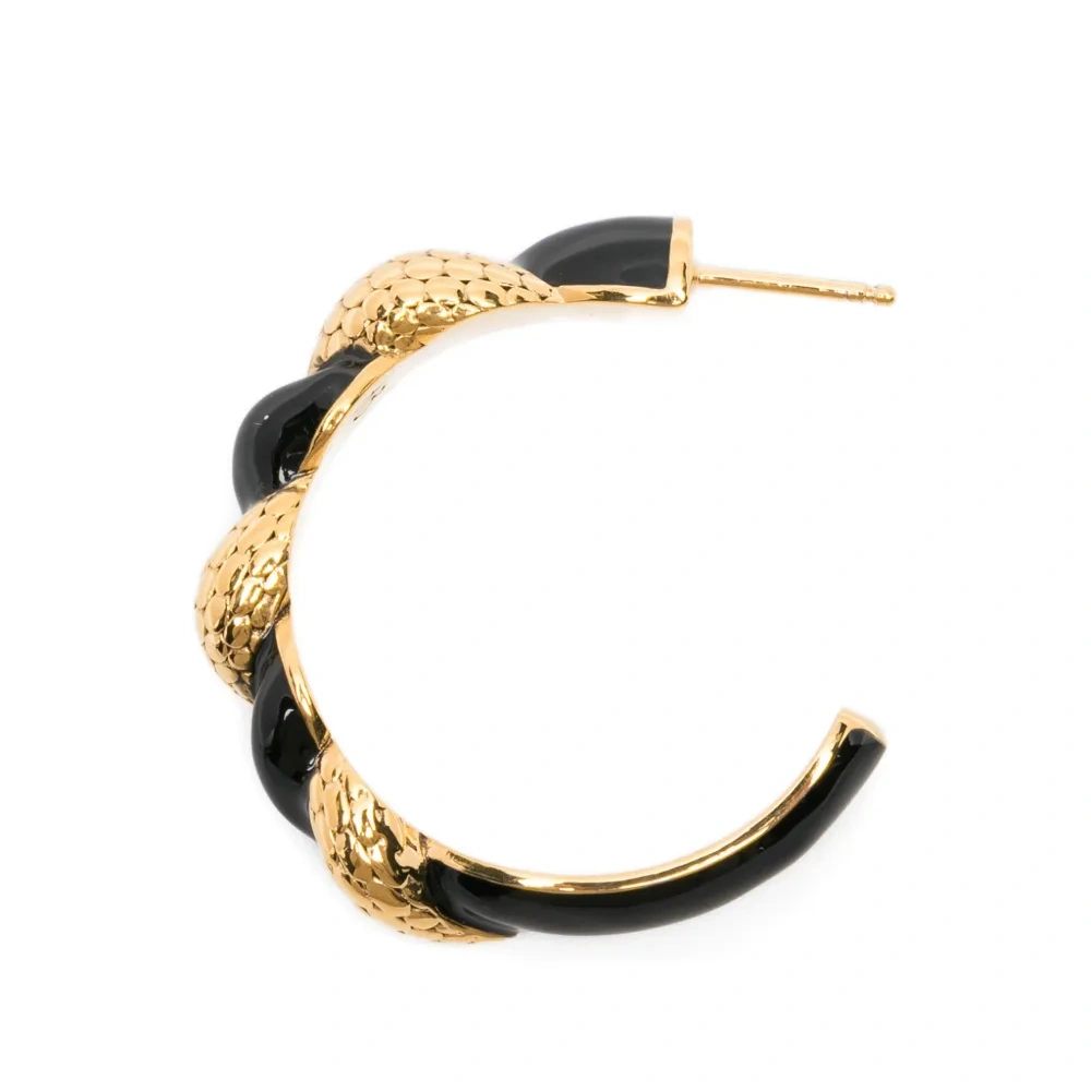 Серьги-кольца Tempta с текстурой