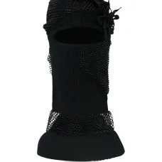 Балаклава с цветочными аппликациями Балаклава с цветочными аппликациями