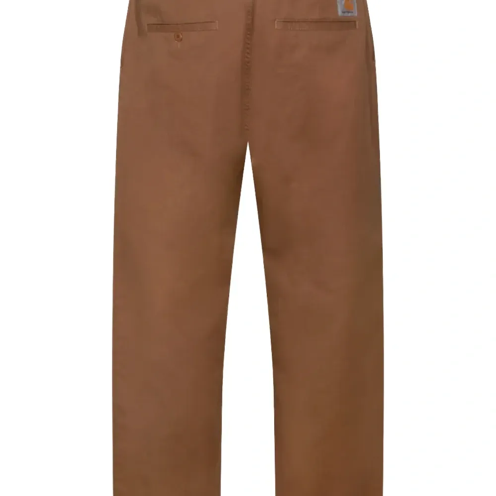 Брюки с застёжкой на пуговицы и нашивкой с логотипом Брюки с застёжкой на пуговицы и нашивкой с логотипом