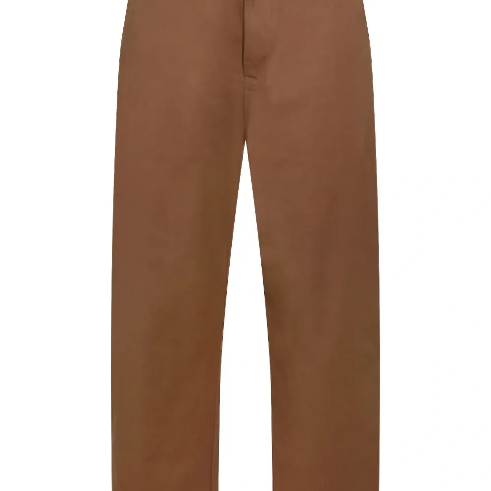 Брюки с застёжкой на пуговицы и нашивкой с логотипом Брюки с застёжкой на пуговицы и нашивкой с логотипом