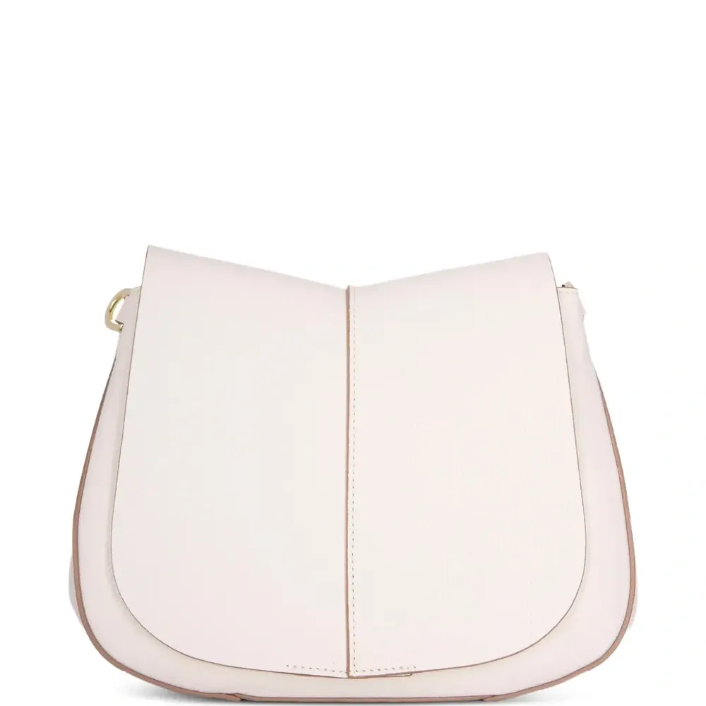 Сумка на плечо с изогнутыми вставками