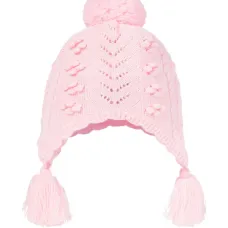 Шапка бини Isolina с помпоном