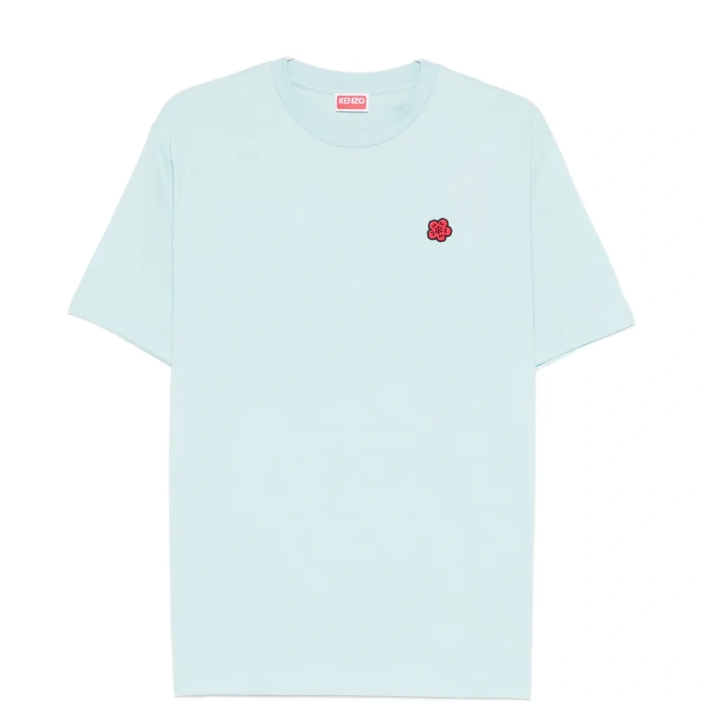 Футболка с вышивкой в виде цветка боке