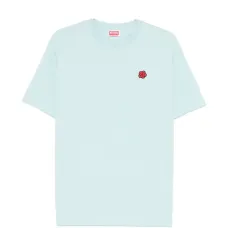 Футболка с вышивкой в виде цветка боке Футболка с вышивкой в виде цветка боке