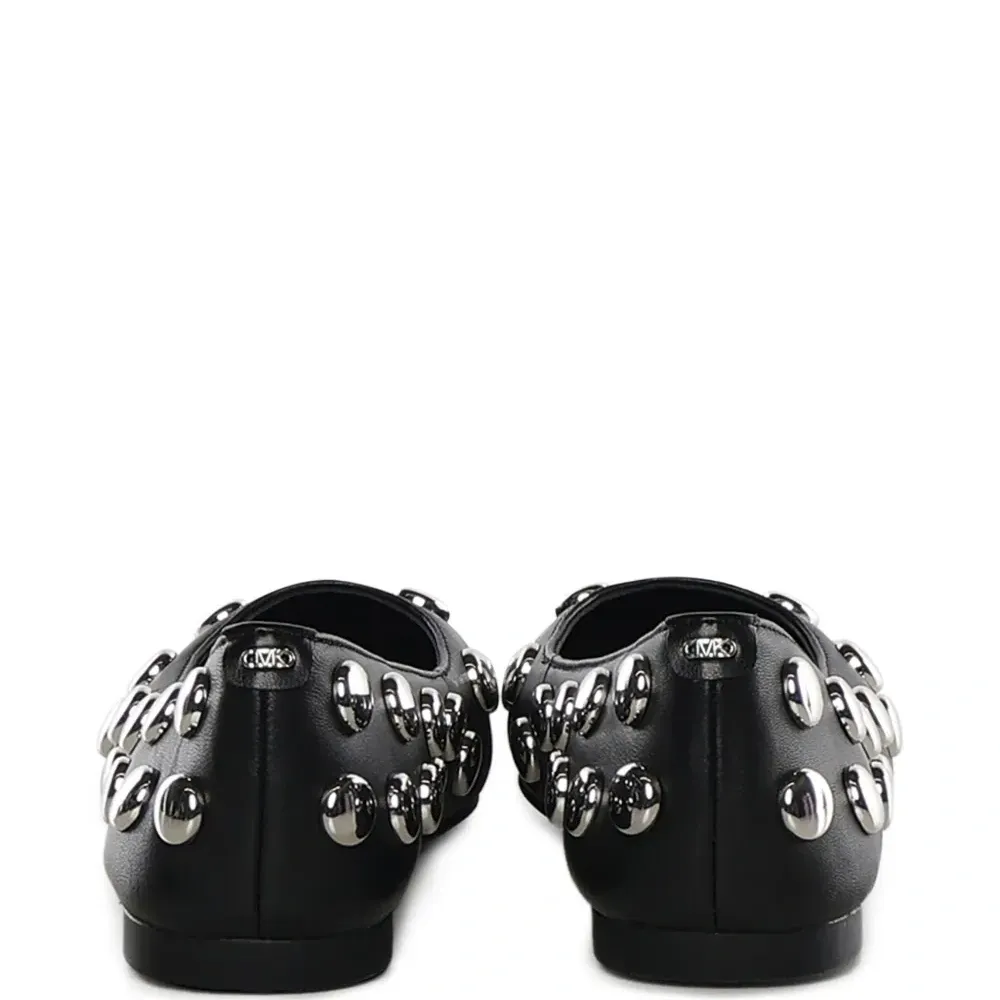 Балетки из кожи с заклёпками Балетки из кожи с заклёпками