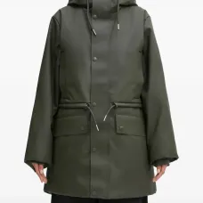 Парка с капюшоном и шнурком W3T3