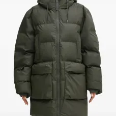 Стёганое пальто Alta W3T4 с капюшоном