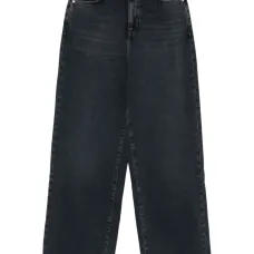 Брюки-джинсы свободного кроя