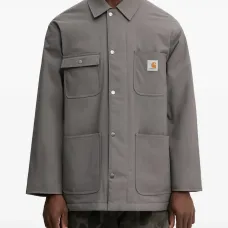 Рубашка-оверсерт с накладными карманами