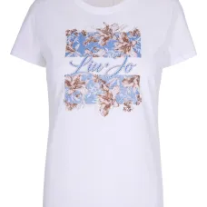 Футболка с цветочным узором