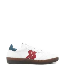 Кроссовки с полосатыми деталями