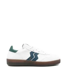 Кроссовки с полосатыми деталями