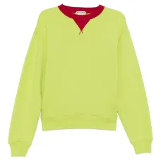 Толстовка с контрастным воротником