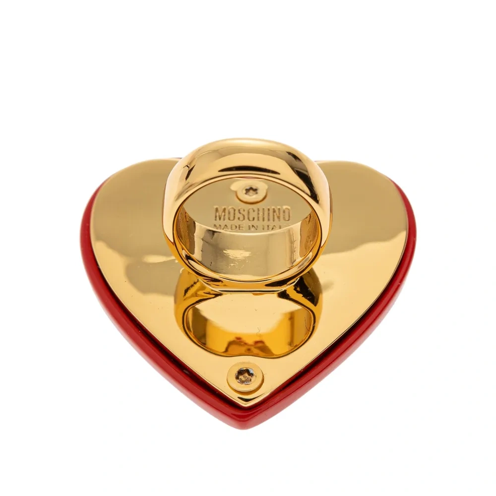 Кольцо с сердцем